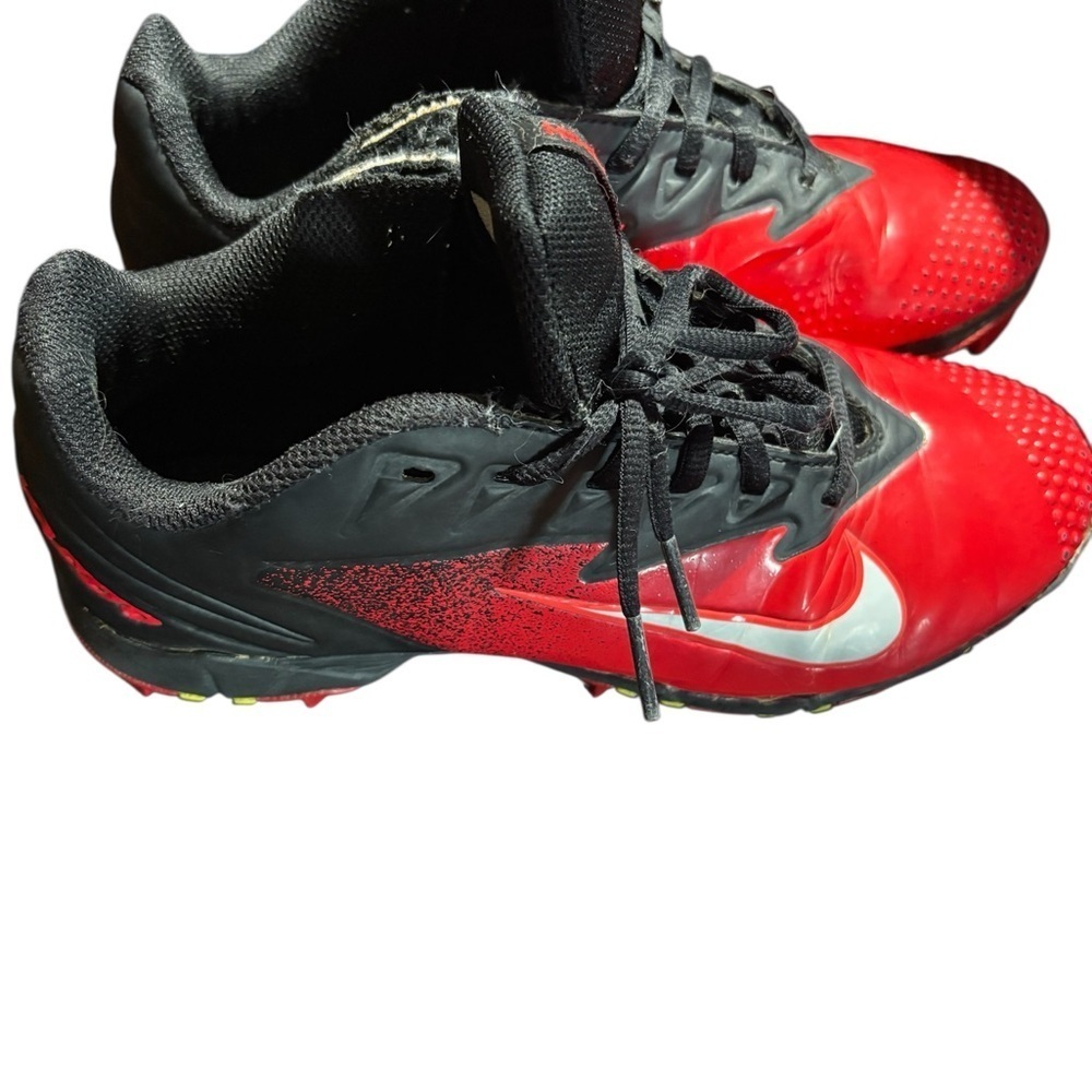 Nike Huarache 2KFilth Keystone Low BG - Baseball Cleats Red & Black size 6Y